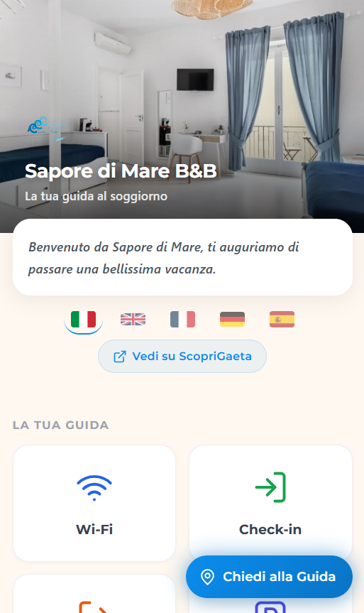 Welcome Book Sapore di Mare